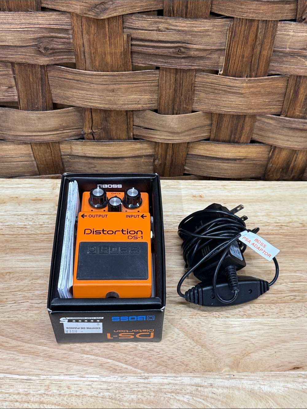 Boss Orange Distortion DS-1 Guitar Pedal